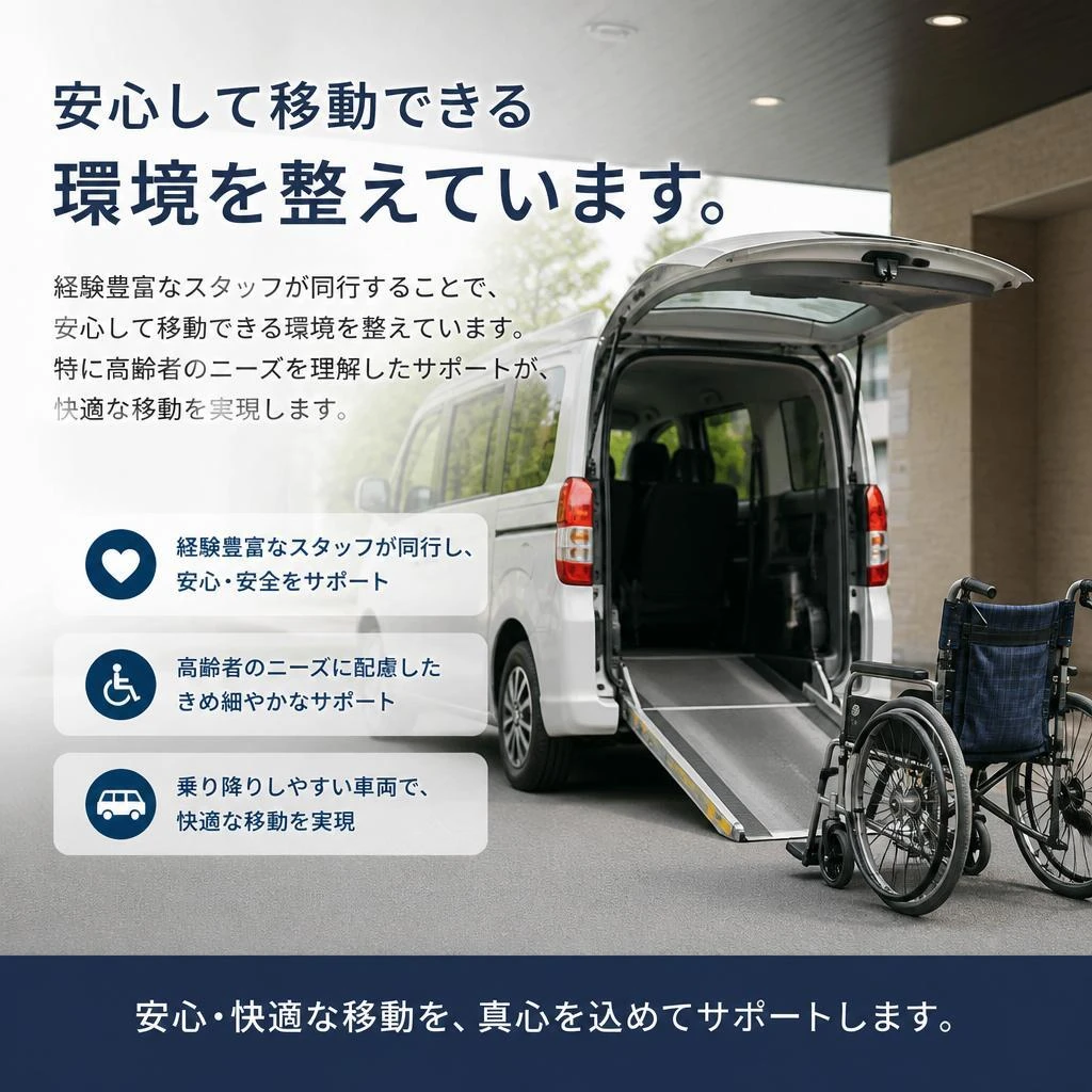 高齢者を支える強力なサポート体制